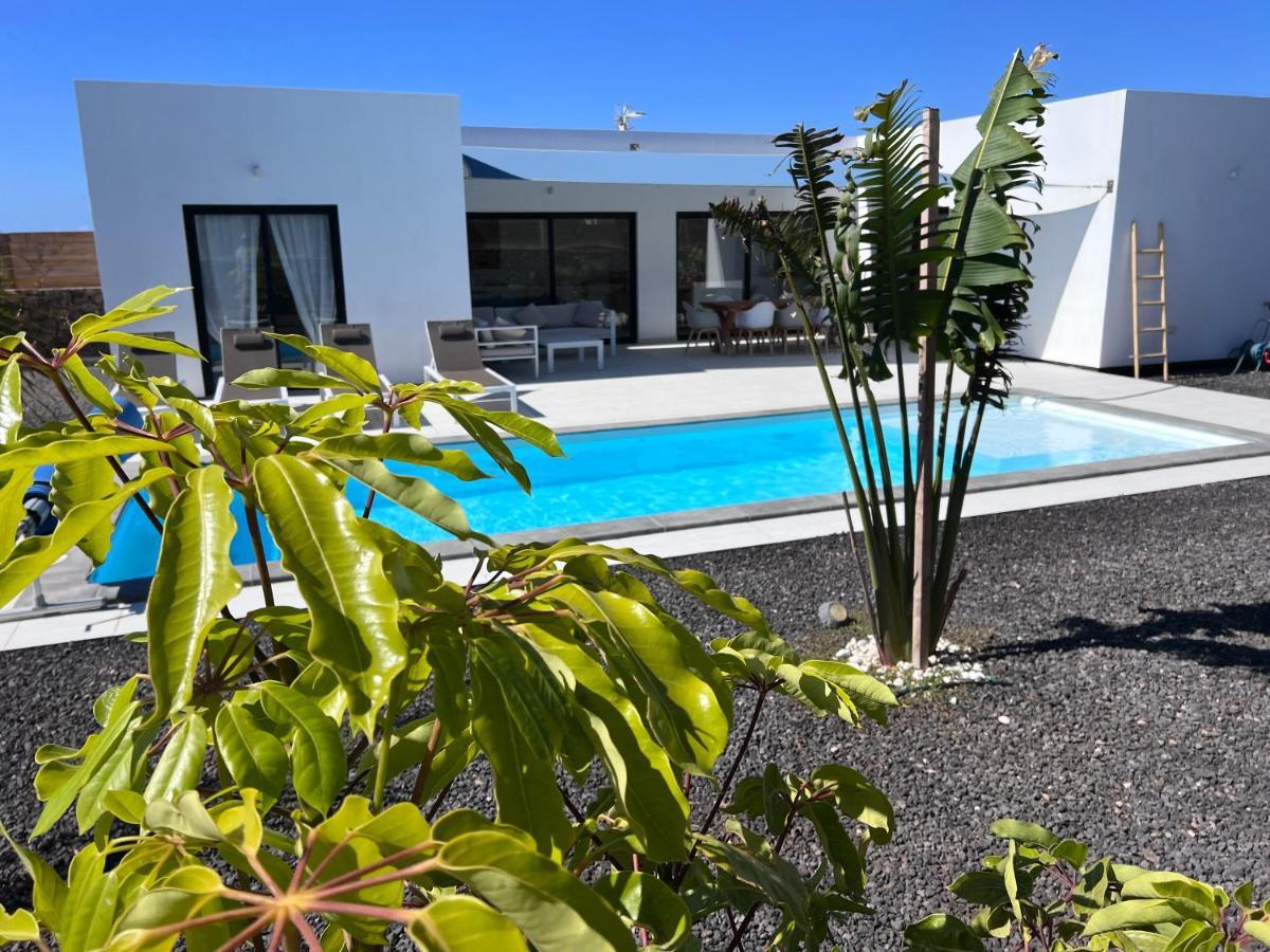 Villa Valentina, Piscine Chauffee Et Serenite Lajares Kültér fotó